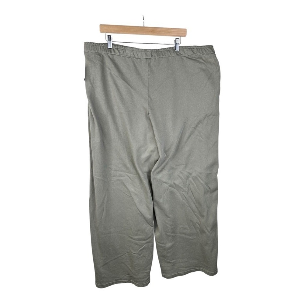 Arizona Jean Co. Womens Wide Leg Pants Size 14 Olive Shadow New - Picture 2 of 10